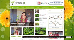 Desktop Screenshot of piante.it